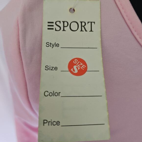 Pink stretchy fleece formal dress NWT *minor pilling see photos* size‎ small - Picture 3 of 16